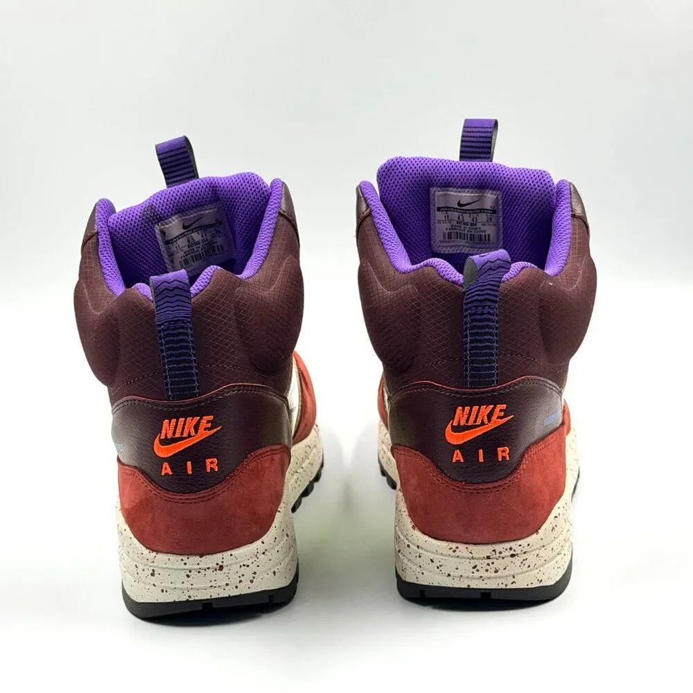Wmns Nike Air Max 1 Mid Sneakerboot 'Deep Burgundy Iridescent'